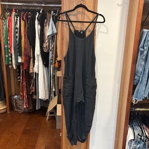 Free People Black Jumpsuit